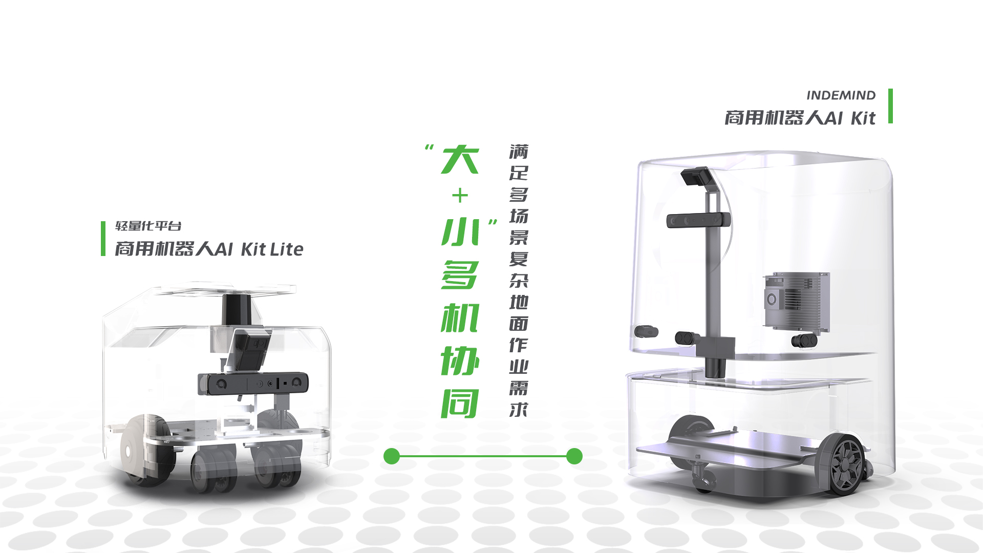 “大+小”多機協(xié)同，實現(xiàn)機器人商用場景全覆蓋 